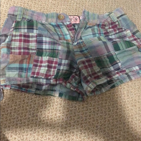 Juicy Couture patch work shorts